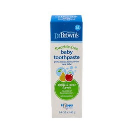 DR. BROWN´S Dentifrice Infantile Poire/Pomme 0-3 ans