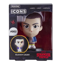 PALADONE Lampe décorative Icons Once Stranger Things 12 cm, lumière douce, fonctionne avec 2 piles AAA (non incluses), lampe de chevet