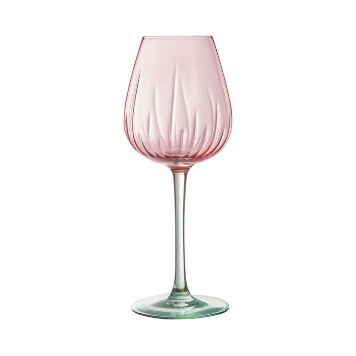 Cristal d’Arques Paris Swirly Spring Rose verre de vin Rose 470 ml (Lot de 4) Cristal d’Arques Paris Swirly Spring Rose verre de vin Rose 470 ml (Lot de 4)