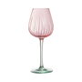 Cristal d’Arques Paris Swirly Spring Rose verre de vin Rose 470 ml (Lot de 4)