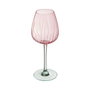 Cristal d’Arques Paris Swirly Spring Rose verre de vin Rose 470 ml (Lot de 4)
