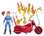 Hasbro Marvel Legends Ghost Rider Johnny Blaze avec Moto 15 cm