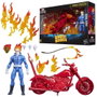 Hasbro Marvel Legends Ghost Rider Johnny Blaze avec Moto 15 cm