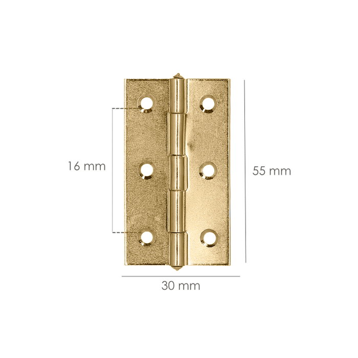 WOLFPACK LINEA PROFESIONAL Charnière 5005 en laiton 2-1/4 pouces WOLFPACK LINEA PROFESIONAL Charnière 5005 en laiton 2-1/4 pouces
