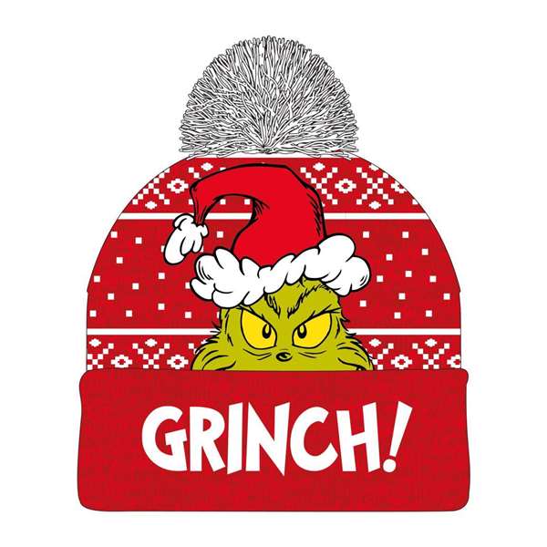 CERDÁ Bonnet Christmas The Grinch Rouge