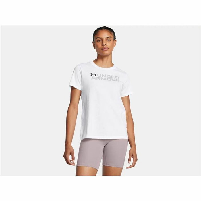 T-shirt à manches courtes femme Under Armour Bl Pack SS Blanc