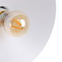 Suspension Blanc Fer Moderne 220 V 22 x 22 x 15 cm