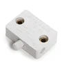 Interrupteur pour Armoire avec Bouton, Normalement Fermé, Blanc, Plastique, 250VAC/1A