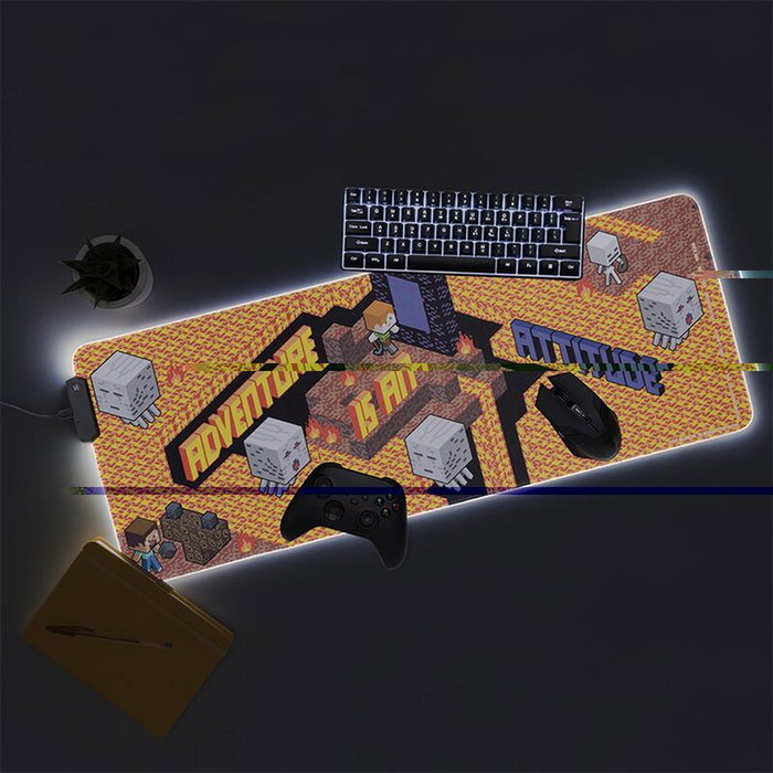 PALADONE Alfombrilla gaming Minecraft 30x80cm