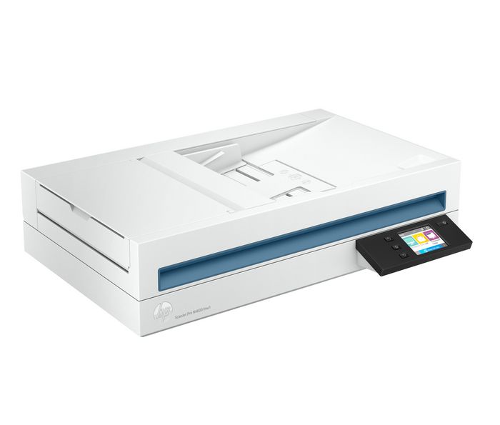 HP ScanJet Pro N4600 fnw1 - Scanner professionnel réseau avec chargeur ADF et plat Legal, écran tactile 2,8 pouces