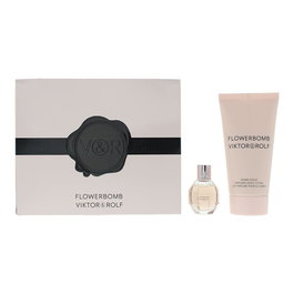 Viktor & Rolf - Coffret Parfum Flowerbomb Femme: Eau de Parfum 7 ml + Lotion pour le Corps Smooth 50 ml