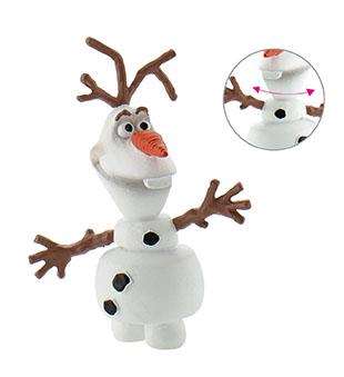 Bullyland - Figurine Olaf - Peluche La Reine des Neiges - À partir de 36 mois