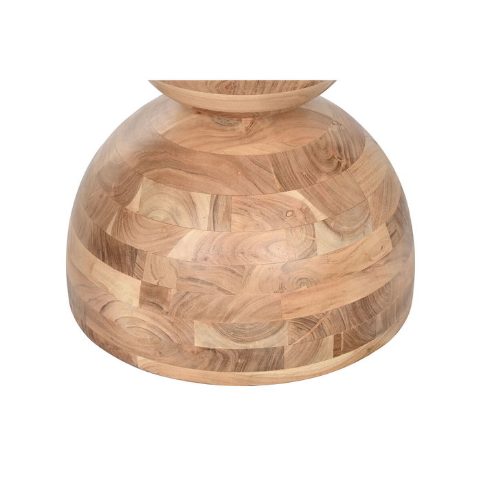 Table de Salle à Manger Home ESPRIT Marron Naturel Acacia 115 x 115 x 76 cm Table de Salle à Manger Home ESPRIT Marron Naturel Acacia 115 x 115 x 76 cm