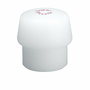 Bouche en plastique de rechange pour maillet Halder Simplex 40 mm Blanc
