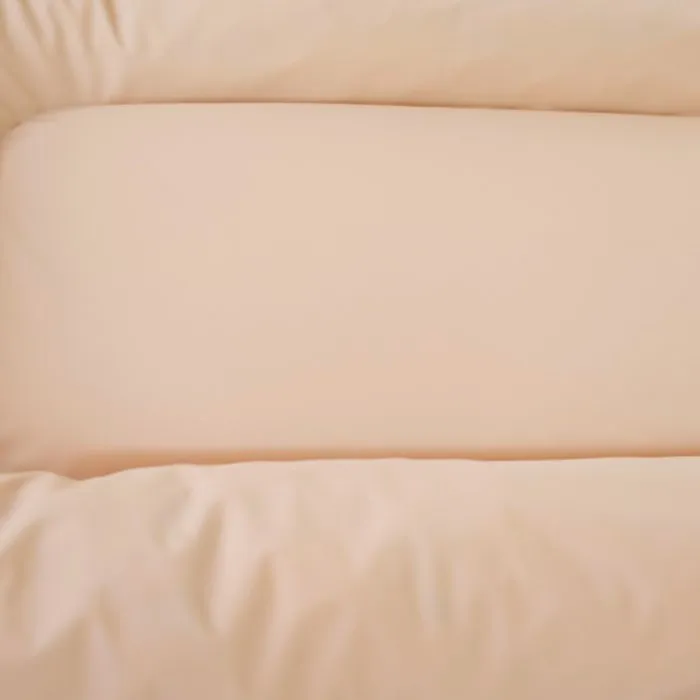 Tineo Matelas à langer moelleux Flocons, format 50x70 cm, imperméable en PVC couleur noisette