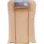 Tineo Matelas à langer moelleux Flocons, format 50x70 cm, imperméable en PVC couleur noisette
