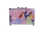 Markwins - Mallette de maquillage métallique Princesses 25x19,5x8,7 cm - Coffret maquillage enfant à partir de 3 ans avec brillants à lèvres, ombres, vernis et accessoires