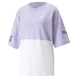 T-shirt à manches courtes femme Puma Power Nova Shin Mauve