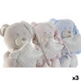 Coffret Bébé Home ESPRIT Bleu Beige Rose Polyester (3 Unités)