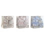 Coffret Bébé Home ESPRIT Bleu Beige Rose Polyester (3 Unités)