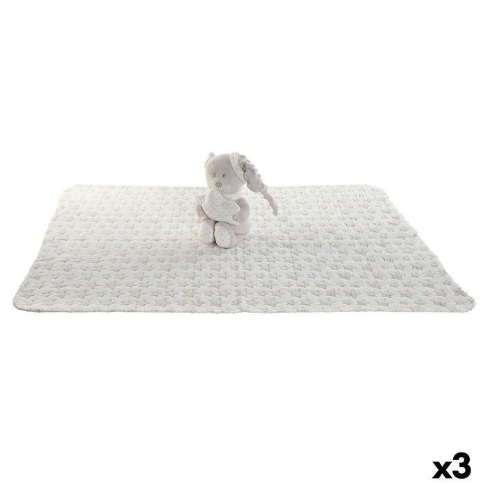 Coffret Bébé Home ESPRIT Bleu Beige Rose Polyester (3 Unités)