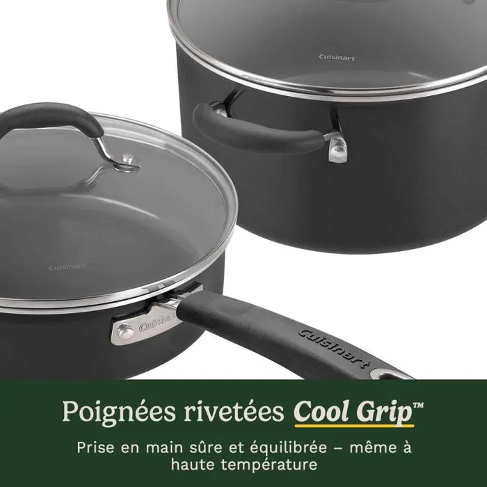 Cuisinart Ceramica XT Batterie de cuisine antiadhésive - 11 pièces