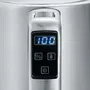 Severin Bouilloire Électrique WK3418 - Inox - 1,7 Litres - Température Réglable 40-100°C - Affichage LCD - 3000 W