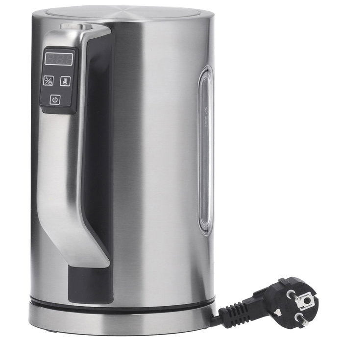 Severin WK3418 - Bouilloire en inox 1,7 L - Argent et Noir