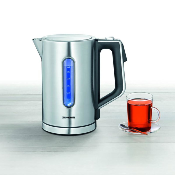 Severin WK3418 Bouilloire 1,7 L Argent