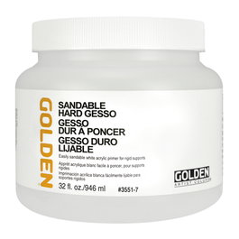 Golden Sandable Hard Gesso 946 ml