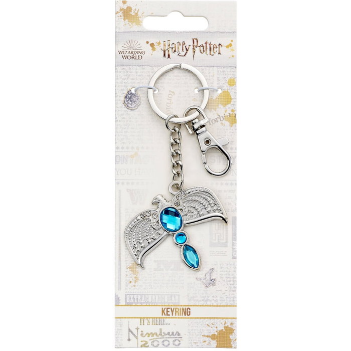 THE CARAT SHOP Porte-clé diadème Harry Potter en alliage de zinc - Longueur totale 13.5 cm