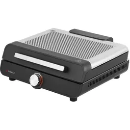 Ninja GR101EU Sizzle - Grill et Plancha intérieur - Cuisson haute température jusqu'à 260°C - Surface 34x8,5cm
