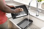 Ninja GR101EU Gril et plaque de cuisson d'intérieur grand format, surface antiadhésive interchangeable, cuisson uniforme jusqu'à 260°C, jusqu'à 5 personnes