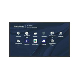 ViewSonic CDE6530 Moniteur 65'' UHD Antireflet 25%