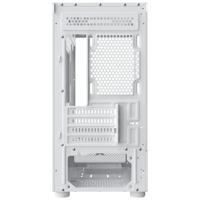 Xigmatek Alphard M Arctic - Boîtier PC Mini tour (M-ATX) - 4 ventilateurs 120mm A-RGB - 2 panneaux en verre trempé - Ports USB 3.0 et HD Audio - Blanc Xigmatek Alphard M Arctic - Boîtier PC Mini tour (M-ATX) - 4 ventilateurs 120mm A-RGB - 2 panneaux en verre trempé - Ports USB 3.0 et HD Audio - Blanc