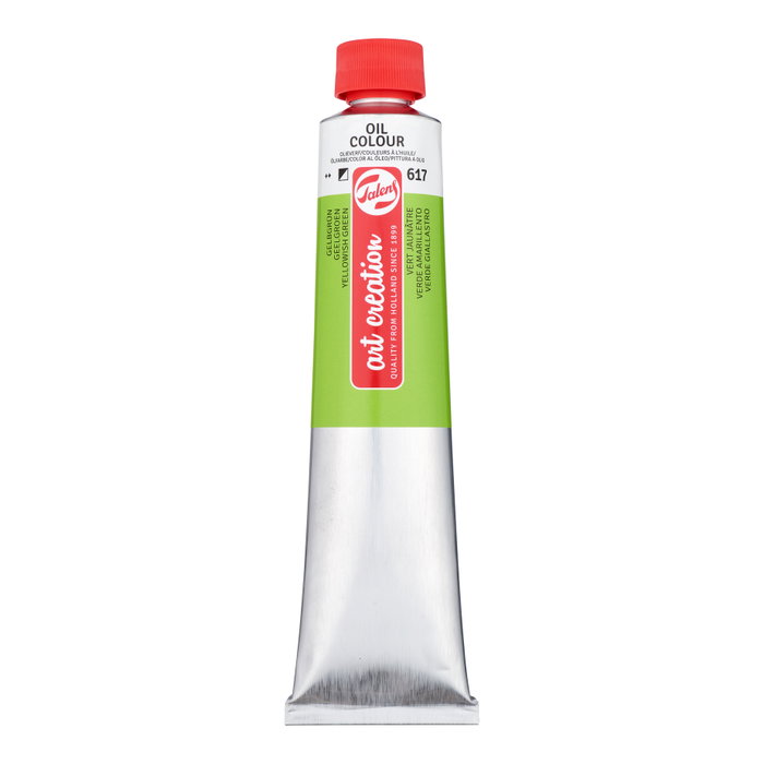 Talens Art Creation Peinture à l'huile Vert Jaunâtre 617, 200 ml Talens Art Creation Peinture à l'huile Vert Jaunâtre 617, 200 ml