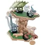 Epoch Games - Jeu d'équilibre Jurassic World Island Quake - Jeu de société avec dinosaures pour enfants à partir de 4 ans - Dernier en place gagne