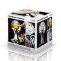 Pack distributeur de bière réfrigérant InnovaGoods et 2 lunettes de soleil enroulables Sunfold Spain Black