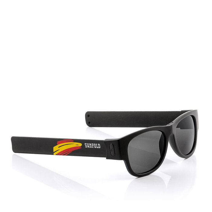 Pack distributeur de bière réfrigérant InnovaGoods et 2 lunettes de soleil enroulables Sunfold Spain Black