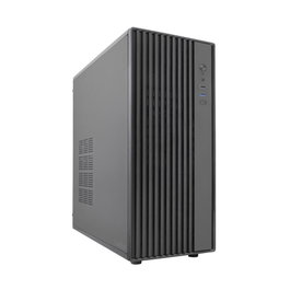 Coolbox A850 Boîtier PC ATX Noir, Tour Acier SPCC, Ventilateur 120mm, USB-C, jusqu'à 330mm GPU