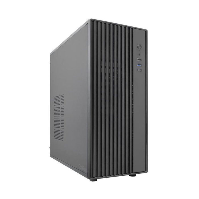 Coolbox A850 Boîtier PC ATX Noir, Tour Acier SPCC, Ventilateur 120mm, USB-C, jusqu'à 330mm GPU Coolbox A850 Boîtier PC ATX Noir, Tour Acier SPCC, Ventilateur 120mm, USB-C, jusqu'à 330mm GPU
