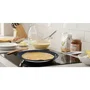 Arthur Martin AM7248 Crêpière Grand Chef en Inox 18/10 Ø28 cm, Revêtement Céramique Antiadhésif, Compatible Tous Feux Dont Induction