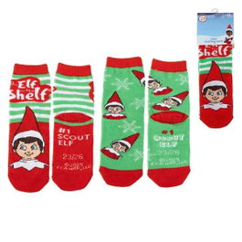 Cerdá Pack de 2 chaussettes The Elf multicolores