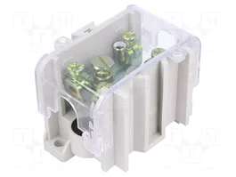 PAWBOL Barrette de jonction d'alimentation 125A gris