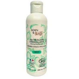 BORN TO BIO Eau Micellaire Bio Peaux Normales à Sèches 200ml