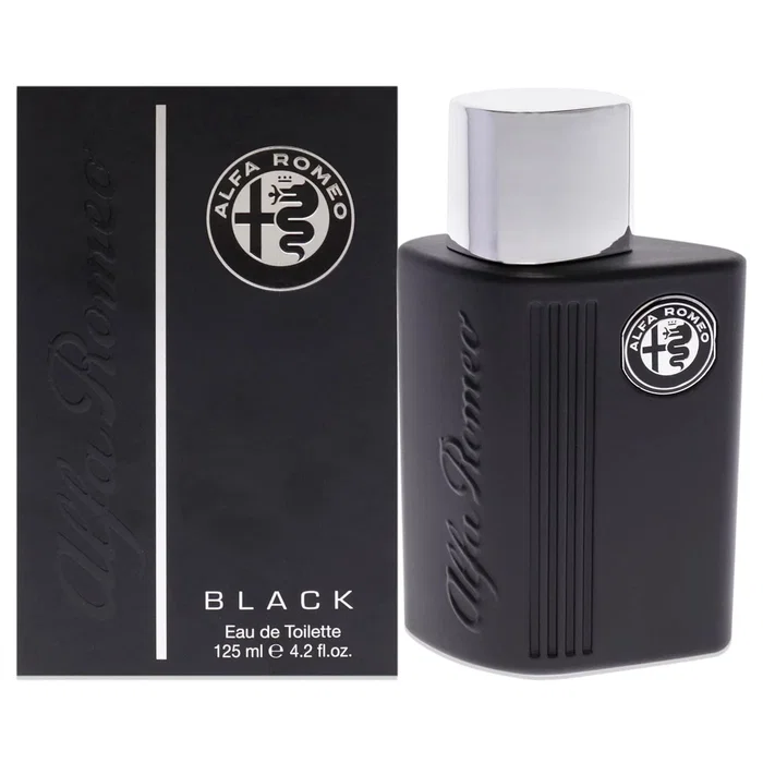 Alfa Romeo Black Eau de Toilette pour hommes 125 ml Alfa Romeo Black Eau de Toilette pour hommes 125 ml