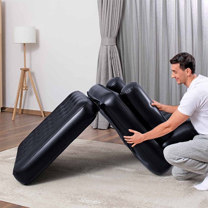 Bestway 75114 Sillon Gonflable 4 Positions Noir 191x38x25 cm Bestway 75114 Sillon Gonflable 4 Positions Noir 191x38x25 cm