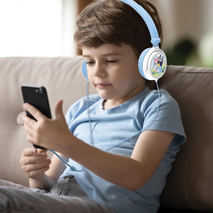 Lexibook Casque stéréo filaire pliable Bluey