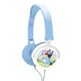 Lexibook Casque stéréo filaire pliable Bluey avec limitation de volume