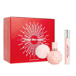 Ariana Grande Sweet Like Candy Coffret Parfum et Soin du Corps - Eau de Parfum 30 ml + Lait pour le Corps 100 ml - Pour Femme